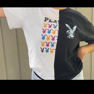 Upcycled Playboy Shirt